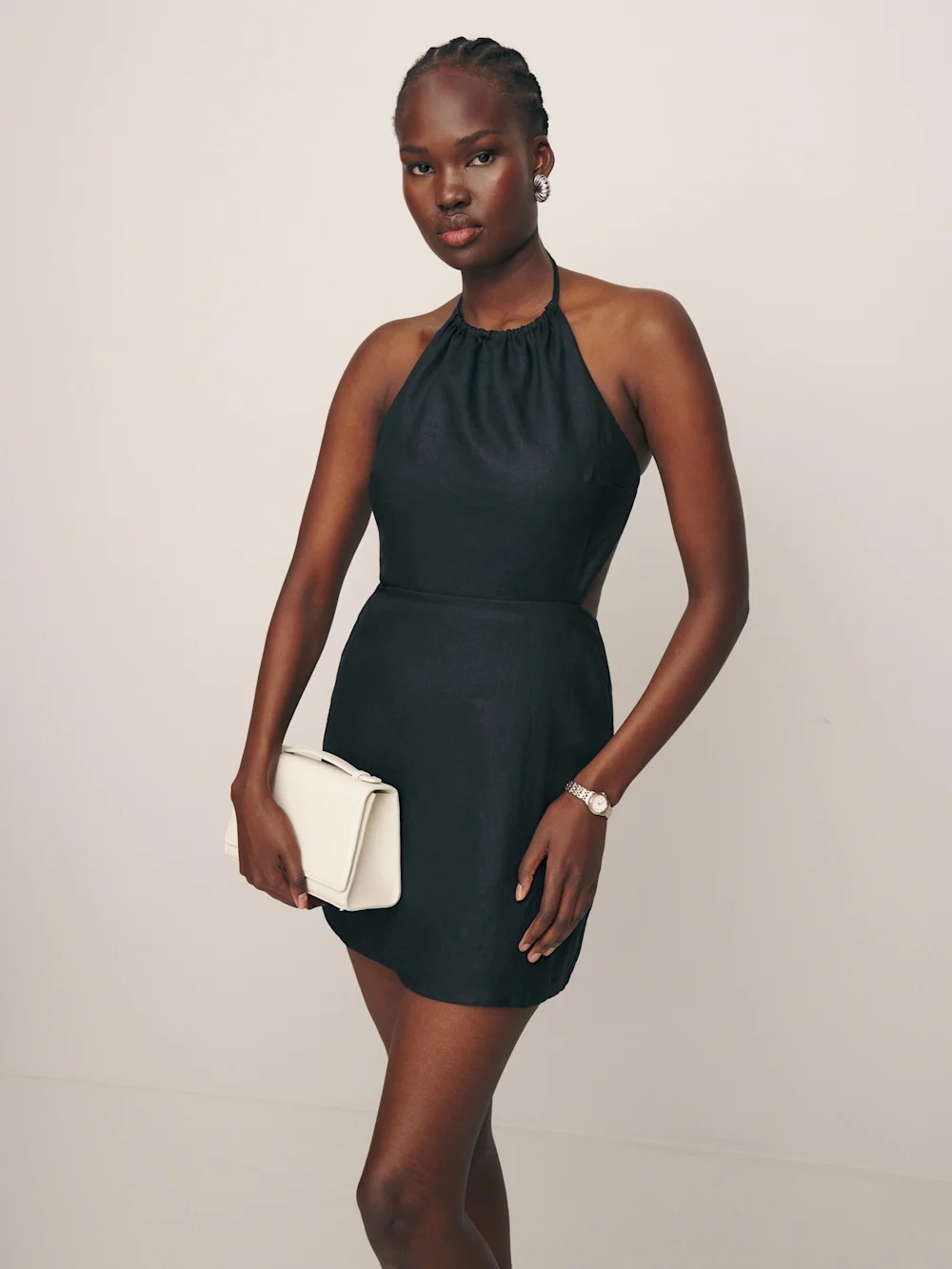 Reformation Mabli Linen Dress